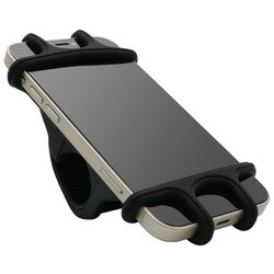  drzac za mobilni telefon za bicikl i motor soft grip crni Cene