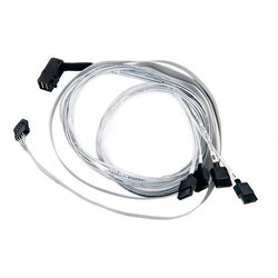 Adaptec Microsemi I-RA-HDMSAS-4SATA-SB 0.8 m 6 Gbit /s Grey Cene