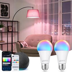 Aigostar 2x pametna LED žarnica RGB z daljincem Cene