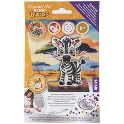 Craft Buddy slikanje s kristalima Zebra Cene