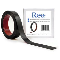 Rea Samolepilna dekorativna letev P14454C 2cm Brush Black Cene