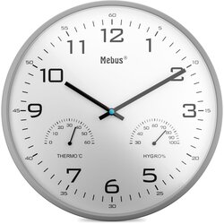 Mebus 16182 Quarz-Wanduhr Cene