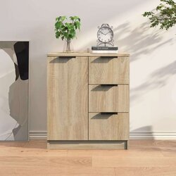  Komoda boja hrasta sonome 60 x 30 x 70 cm od konstruiranog drva Cijene