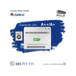 Gree Console GEH18AA podna inverter klima uređaj 18 -22°C Cene
