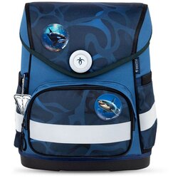 Belmil Torba školska compact with patches wave storm 405-41/AG/B/12 Cene