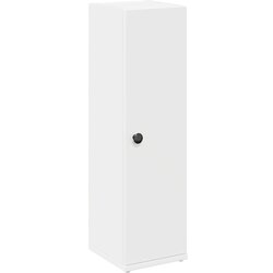 Maison Chic Kopalniška omarica - Kopalniški kabinet z držalom za zvitke bela 20,5x22x72 cm, (21788192) Cene