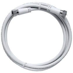 AXING SAT priključni kabel Axing\, [1x F-vtikač - 1x F-vtikač]\, 3\,50 m\, 85 dB\, bela, (20432134) Cene