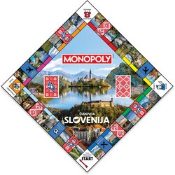 Hasbro Namizna družabna igra MONOPOLY Čudovita Slovenija Cene