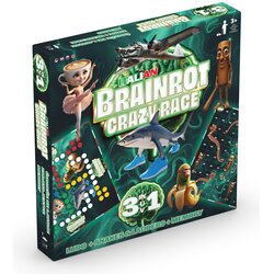 BRAINROT Društvena igra Prezent plus brainrot crazy race Cene