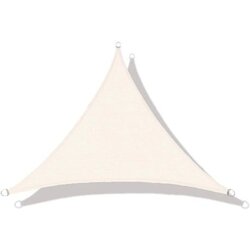 MULTIGARDEN Trostrano suncobran jedro 3×3×3 m, vodootporno, bež - Cene