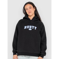 Rusty A Grade Oversized Pulover s kapuco iz flisa black Cene