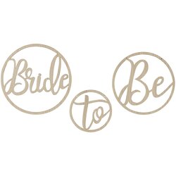 Ginger Ray® drveni obruč bride to be Cijene