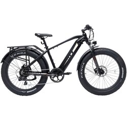 BODYWEL Potovalno električno kolo D6, debele pnevmatike, 48V 13,5Ah, črno, (5000234316) Cene