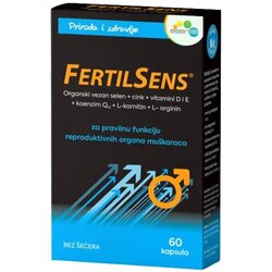 Esensa Suplement za muškarce FertilSens, 60 kapsula Cene