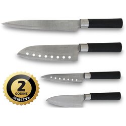 Cecotec noževi Santoku set 4 komada, 2 godine jamstva Cene