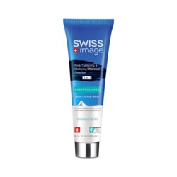 Swiss Image Essential Care Pore Tightening & Mattifying Charcoal Cleanser čistilna krema, piling in maska 100 ml unisex Cene
