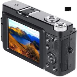 INF digitalni fotoaparat z 48 mp, hd 1080p, 16x zoom, preklopnim zaslonom, pomnilniško kartico 32 gb, (21266061) Cene