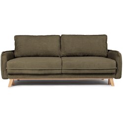 Bonami Selection Svijetlo zelena sklopiva sofa od samta 218 cm Tori – Cene
