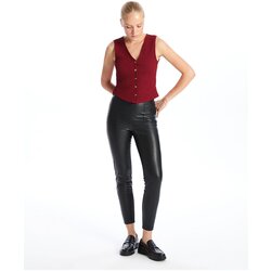 LC Waikiki Lcw Skinny Fit Women's Leather Look Trousers Cijene