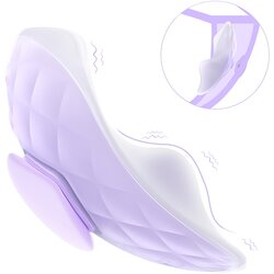 Sex HD hlačke z vibratorjem z daljinskim upravljalnikom (vijolične) Cene