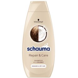 Schauma Repair & Care Shampoo šampon s kokosom za poškodovane in suhe lase za ženske Cene