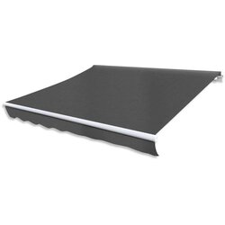 vidaXL Sklopiva motorizirana tenda 400 cm antracit Cijene