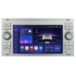 OSSURET Avtomobilski radio multimedia, Ford Focus 2 Mondeo S-max C MAX Galaxy Fiesta Kuga Transit Fusion Connect, avtoradio Carplay GPS, S4 Malý, (5000156912) Cene