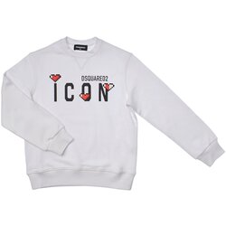 Dsquared Puloverji DQ2033D0-09BDQ-100 Bela Cene