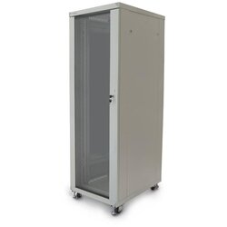LAN-TEC PSD.6842.G - stalak, 42U, 600 x 800, staklo / perforacija Cene