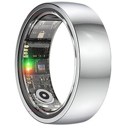 INF smart ring R1000 – monitor spanja, bluetooth 5.0, monitor kisika v krvi silver 9, (21778406) Cene