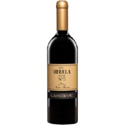 Vinarija Lakićević LAKIČEVIĆ Merula Cuvee No5 crveno vino 2019 0.75l Cene