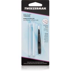 Tweezerman Mini Slant Tweezer - Stainless Cene