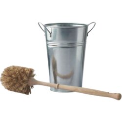 ecoLiving Set WC ščetke in posode - Silver Cene