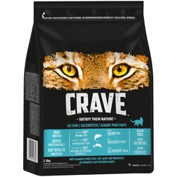 CRAVE Adult z lososom & belo ribo - 2,8 kg Cene