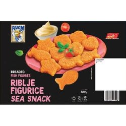 Aia ADAM panirane riblje figurice 300g Cene