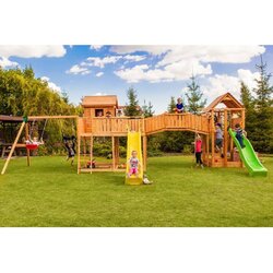 Fungoo Maxi set SMILE FARM - drveno dječje igralište Cene