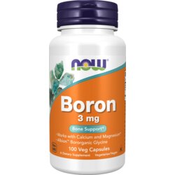 Now Foods boron 3 mg – podrška zdravlju kostiju Cene
