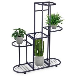 Vilde metalni stalak za cvijeće – 5 razina, crni, 84,5 cm Cene