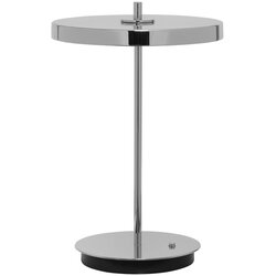 UMAGE led stolna lampa s mogućnosti zatamnjivanja u srebrnoj boji s metalnim sjenilom (visina 31 cm) asteria move – Cene