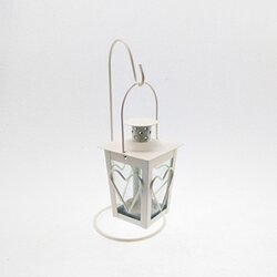  Metalni svećnjak beli 180315 Cene