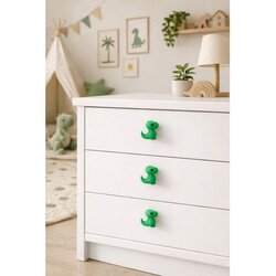 Wallity Dinazor 4 Green Decorative Handle Set Cene