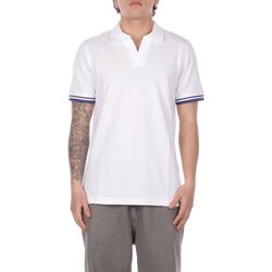 Fay Polo majice kratki rokavi NPMB252141 Bela Cene