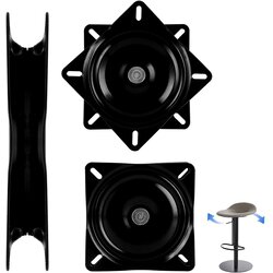AKOLAFE 2x 360° vrtljiva kovinska plošča 154 mm Cene