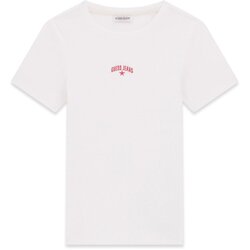 Guess Jeans Majica rdeča / bela Cene