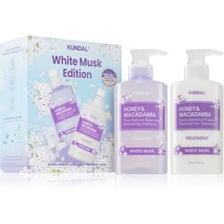 KUNDAL Honey & Macadamia White Musk darilni set za lase Cene