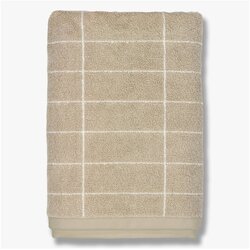 Mette Ditmer Denmark Bež pamučni ručnik 50x100 cm Tile Stone - Cene