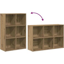 vidaXL Ormar za knjige/komoda Artisan hrast konstruirano drvo Cijene
