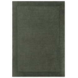 Villeroy Boch Temno zelena ročno tkana preproga iz mešanice volne 200x300 cm Kari – Cene