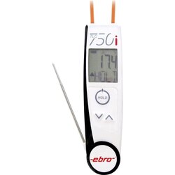 ebro TLC 750i infrardeči in vbodni termometer (HACCP) Optični termometer 2:1 -50 - +250 °C v skladu z zahtevami haccp\, kontaktno merjenje\, brezkontaktno ir merjenje\, ip65, (20635511) Cene