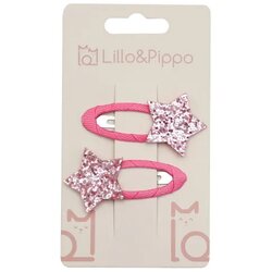 LILLO & PIPPO šnalice za kosu zvezdice pink Cijene
